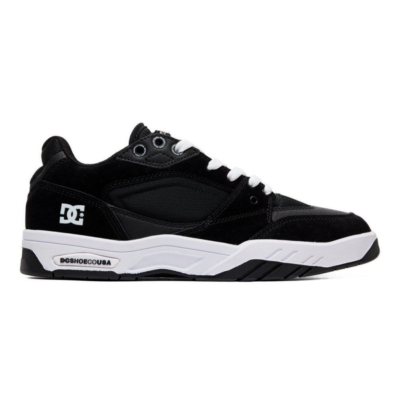 Black / White DC Maswell Men's Trainers | 41796-DFOA