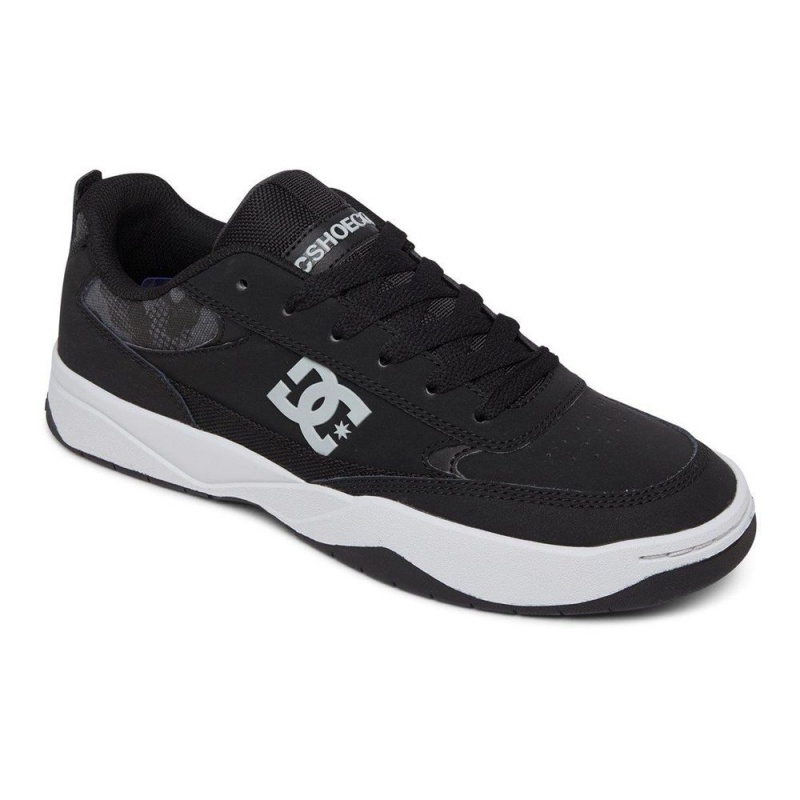 Black / White DC Penza Men's Trainers | 91367-QJIC