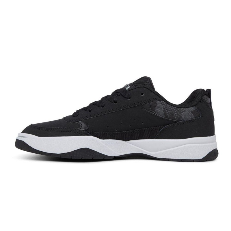 Black / White DC Penza Men's Trainers | 91367-QJIC