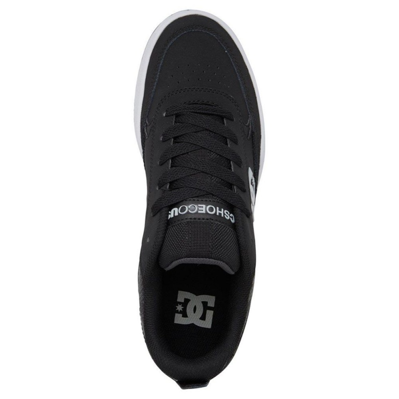 Black / White DC Penza Men's Trainers | 91367-QJIC