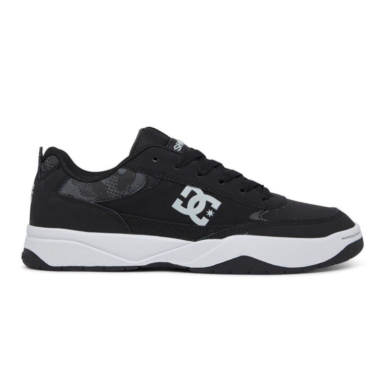 Black / White DC Penza Men\'s Trainers | 91367-QJIC