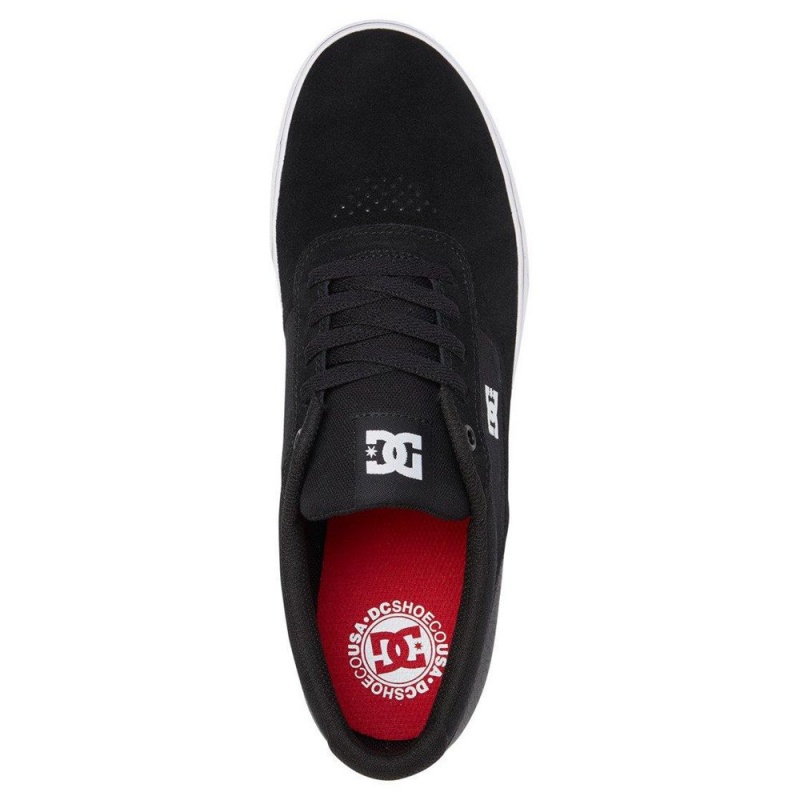 Black / White DC Switch Men's Skate Shoes | 23594-HOLA