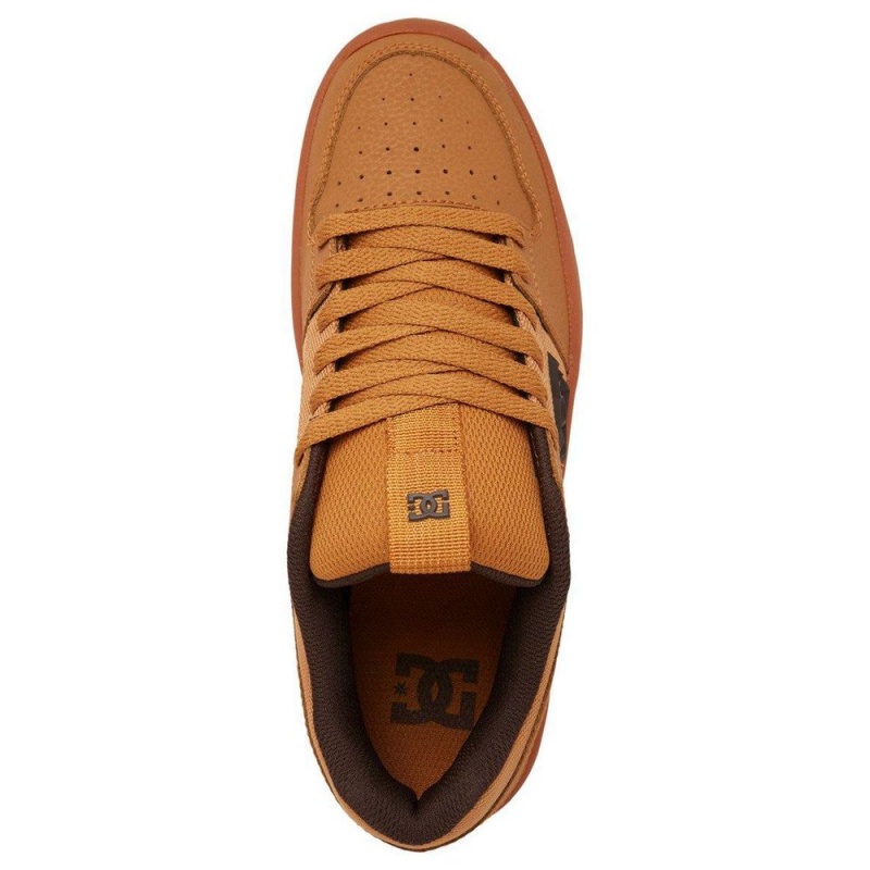 Brown DC Lynx Men's Skate Shoes | 25673-IOYS