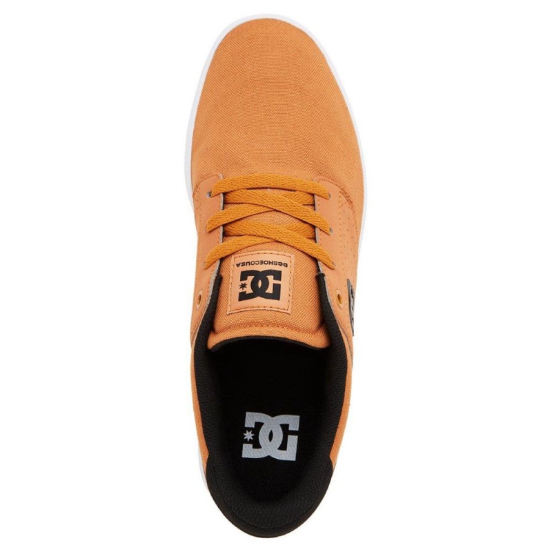 Brown / Black DC Plaza Men's Skate Shoes | 83716-GSPD