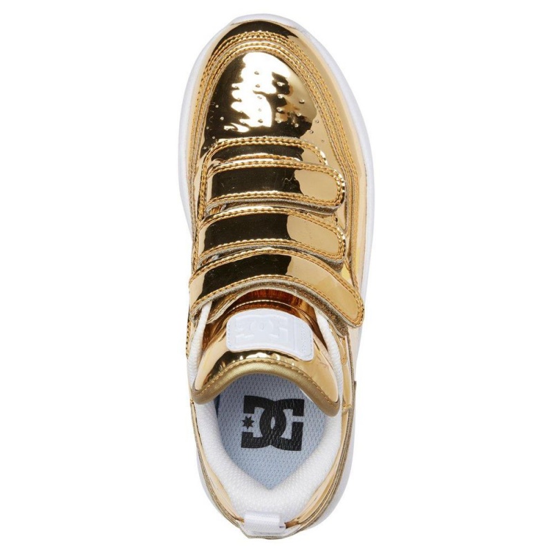 Gold DC E.Tribeka Women's Trainers | 82916-THOP