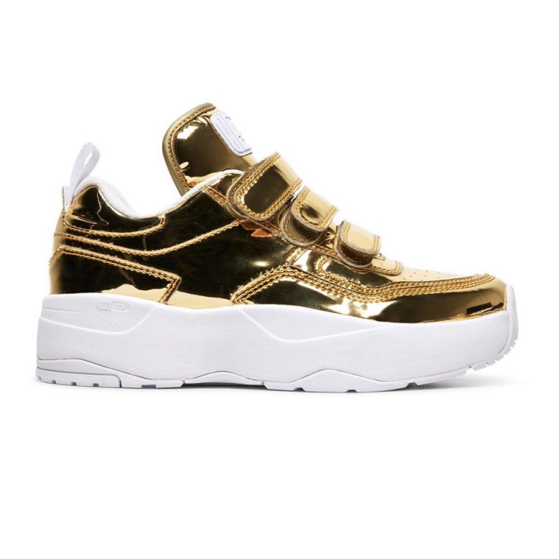 Gold DC E.Tribeka Women\'s Trainers | 82916-THOP