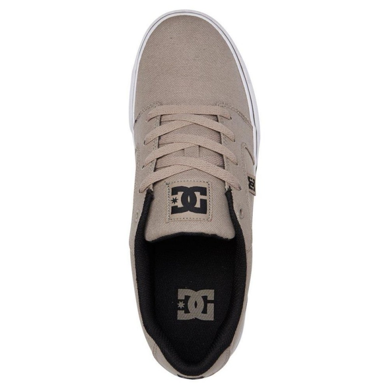 Grey DC Anvil Men's Skate Shoes | 02915-MPBR