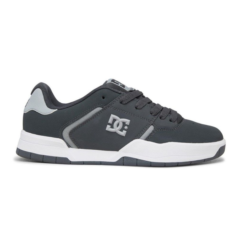 Grey DC Central Men\'s Trainers | 41893-RQXS