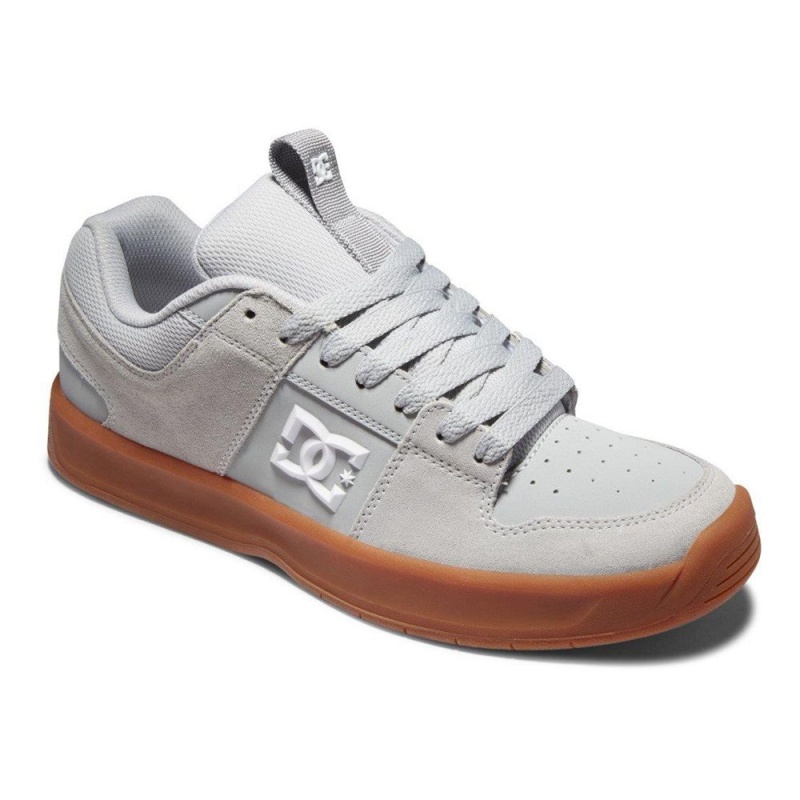 Grey DC Lynx Men's Skate Shoes | 17804-OKXM