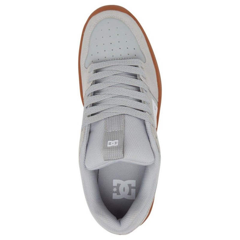 Grey DC Lynx Men's Skate Shoes | 17804-OKXM