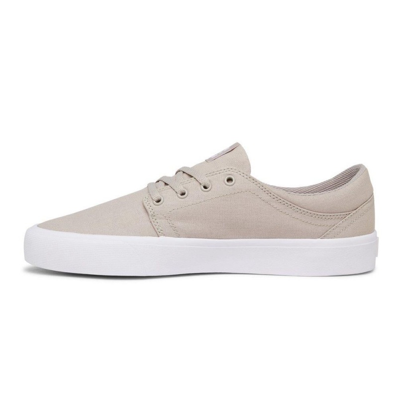 Grey DC Trase Men's Skate Shoes | 27893-JVCI