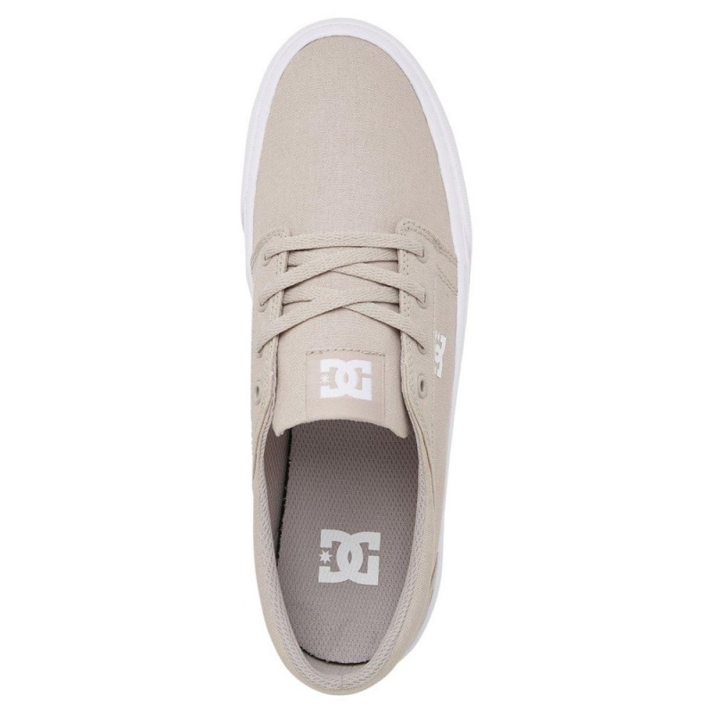 Grey DC Trase Men's Skate Shoes | 27893-JVCI