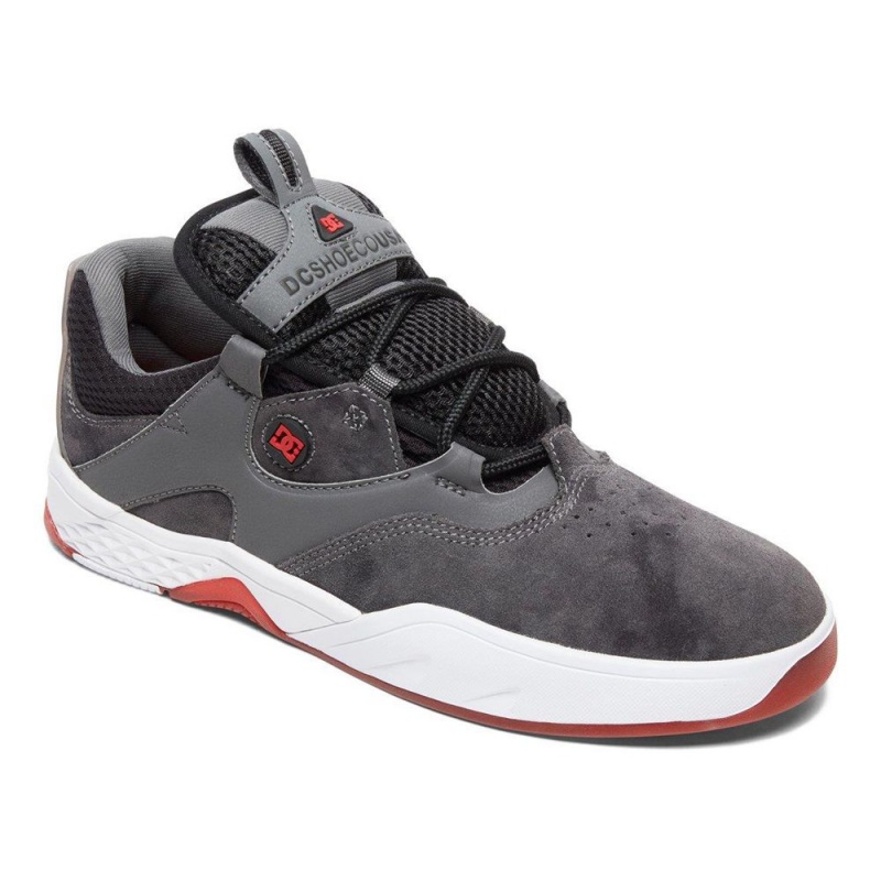 Grey / Black DC Kalis Men's Trainers | 89736-CADH