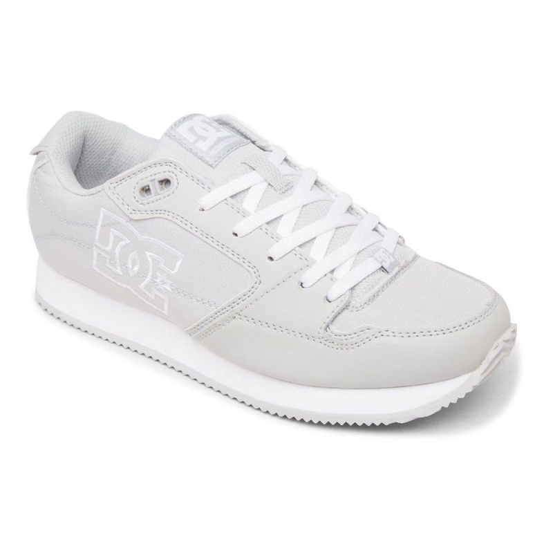 Grey / White DC Alias Women's Trainers | 74938-QCVO