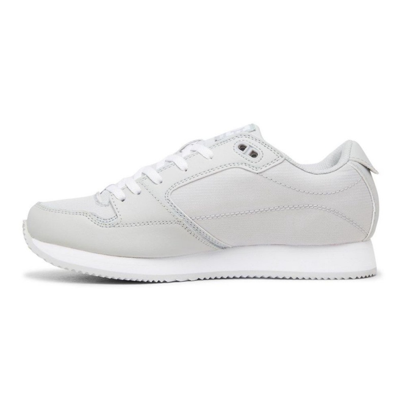 Grey / White DC Alias Women's Trainers | 74938-QCVO