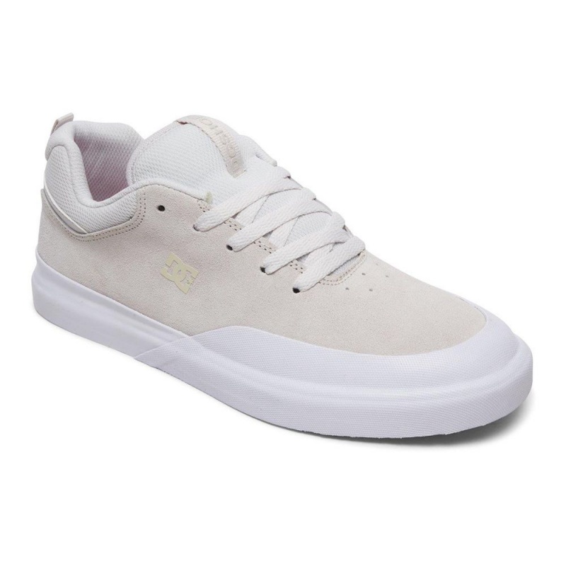 Grey / White DC Infinite Men's Skate Shoes | 21507-GHEB