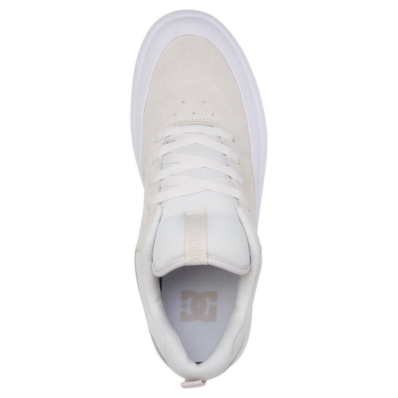 Grey / White DC Infinite Men's Skate Shoes | 21507-GHEB