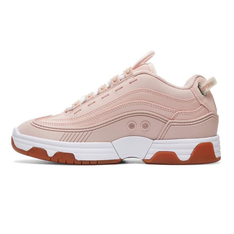 Pink DC Legacy OG Women's Trainers | 35601-CDIG