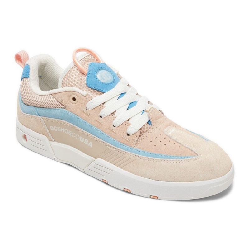 Pink / Blue DC Legacy 98 Men's Trainers | 39562-AVPC