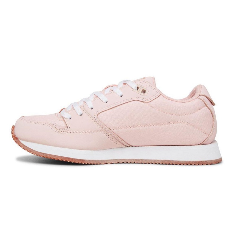 Pink / White DC Alias Women's Trainers | 03521-VYCT