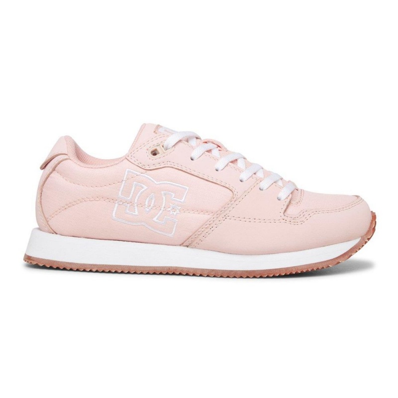 Pink / White DC Alias Women\'s Trainers | 03521-VYCT