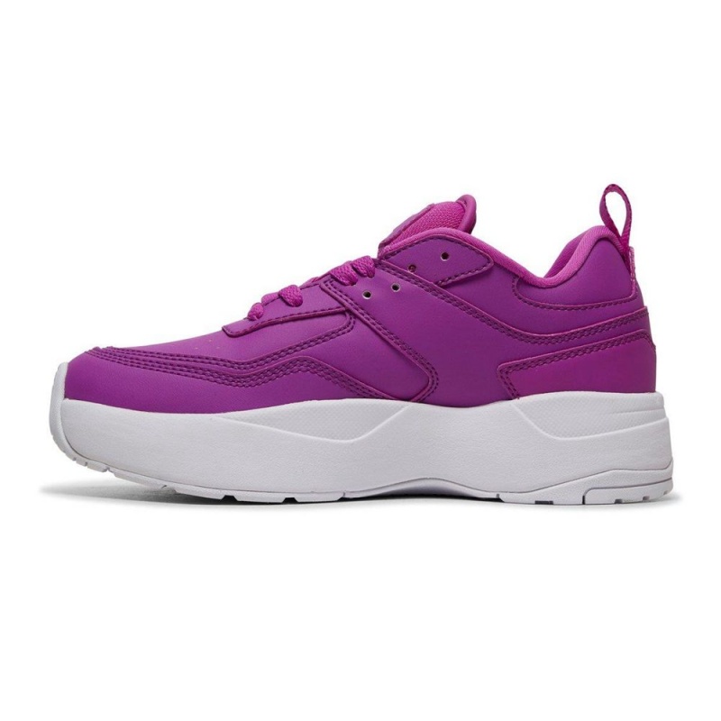 Purple DC E.Tribeka Women's Trainers | 07386-VSFX