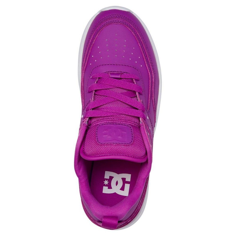 Purple DC E.Tribeka Women's Trainers | 07386-VSFX