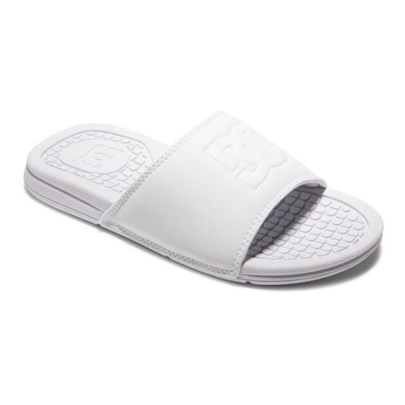 White DC Bolsa Women's Sandals | 52418-ZVJO