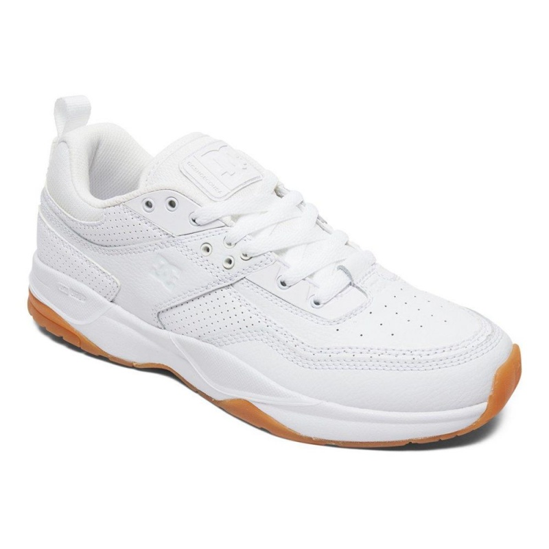 White DC E.Tribeka Men's Trainers | 34196-IKWJ