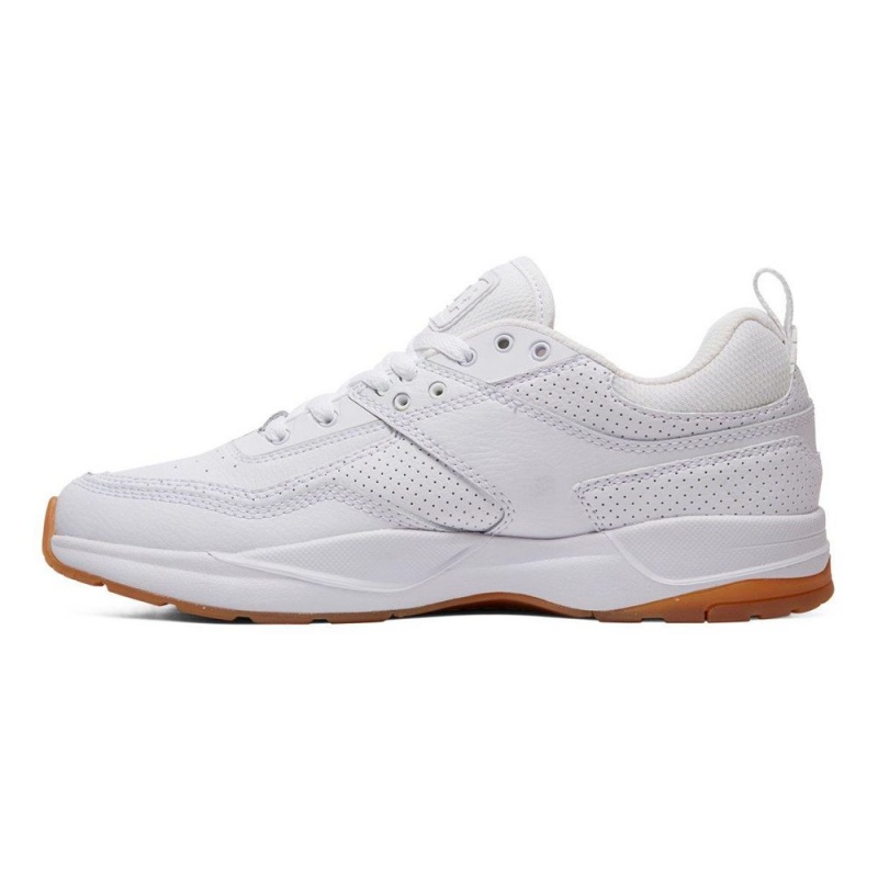 White DC E.Tribeka Men's Trainers | 34196-IKWJ