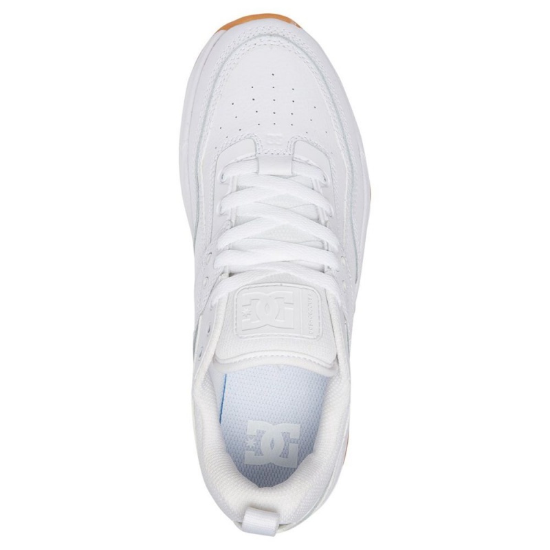 White DC E.Tribeka Men's Trainers | 34196-IKWJ