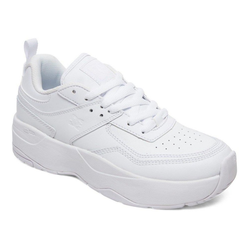 White DC E.Tribeka Women's Trainers | 41735-ILHT