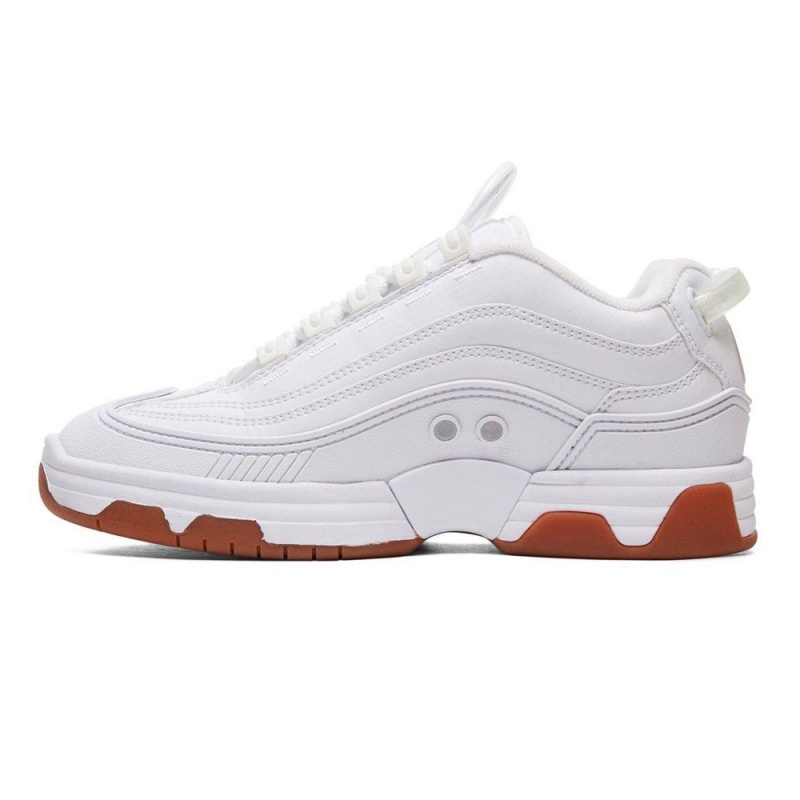 White DC Legacy OG Women's Trainers | 74683-LAVP