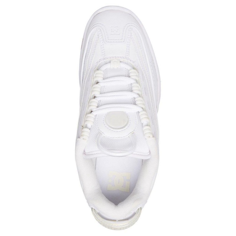 White DC Legacy OG Women's Trainers | 74683-LAVP