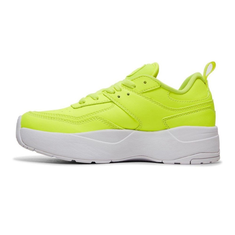 Yellow DC E.Tribeka Women's Trainers | 91267-PTUY